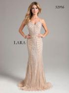 Lara Dresses - 32956 Dress In Silver/nude