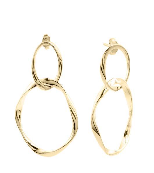 Bonheur Jewelry - Kerry Gold Earrings