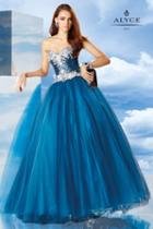 Alyce Paris - 6485 Prom Dress In Blueberry
