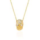 Logan Hollowell - Pave Celtic Skull Necklace