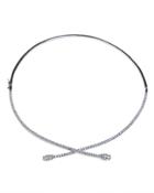 Cz By Kenneth Jay Lane - Wrap Around Collar Necklace
