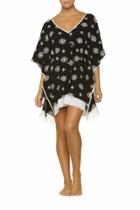 Helen Jon - Embroidered Caftan-black