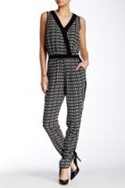 Adrianna Papell - Crossover Graphic Jumpsuit 16pd10320