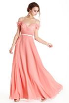 Aspeed - L1751 Embellished Lace A-line Evening Dress