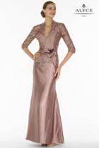 Alyce Paris Mother Of The Bride - 29143 Dress In Gold