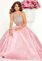 Panoply - 14880 Ombre Beaded Sleeveless Evening Gown