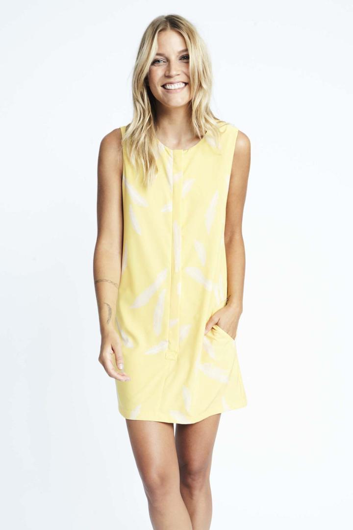 Karen Zambos - Feather Colton Dress