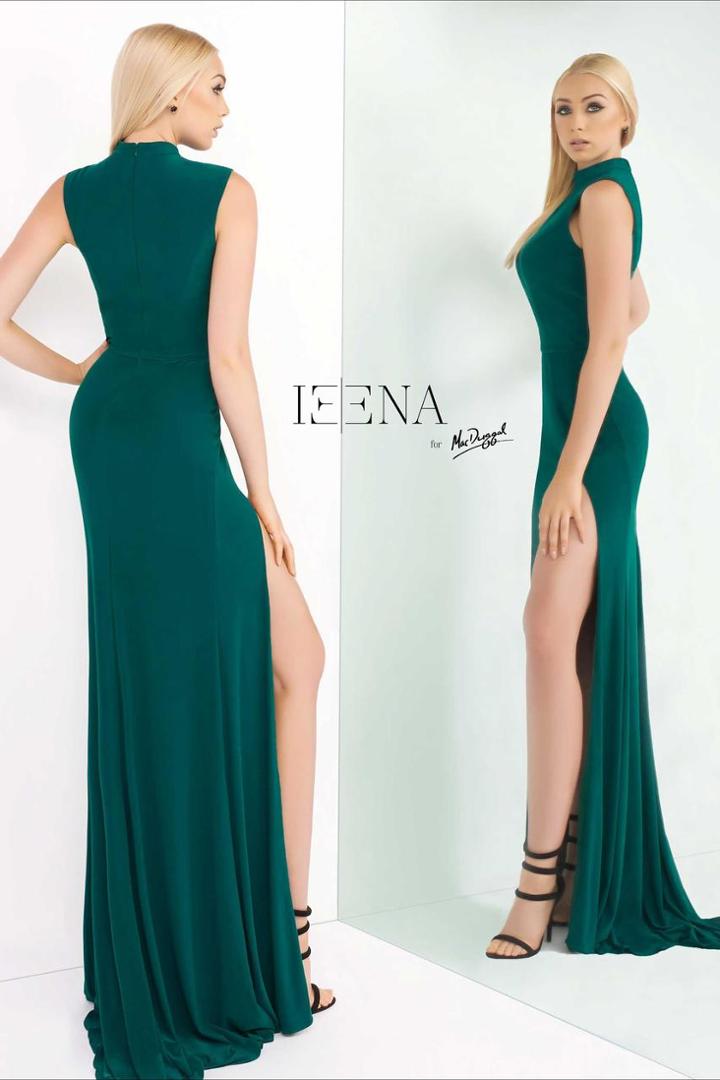 Ieena For Mac Duggal - High Neck Gown Style 25034i