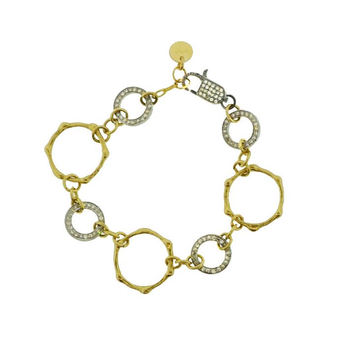 Mabel Chong - Diamond Bamboo Bracelet