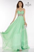 Alyce Paris - 6607 Prom Dress In Seabreeze