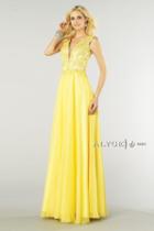 Alyce Paris - 6418 Prom Dress In Daffodil Nude