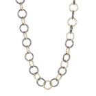 Ashley Schenkein Jewelry - Telluride Two-tone Circle Link Chain