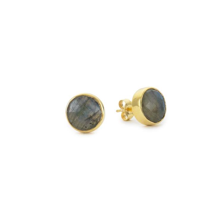 Margaret Elizabeth - Mini Studs Labradorite