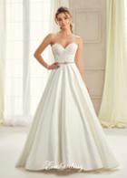 Enchanting By Mon Cheri - 217114 Bedazzled Sweetheart Wedding Gown
