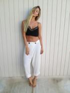 Tysa - Wrap Pant In Off White