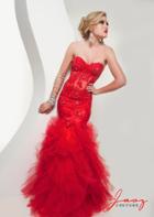 Jasz Couture - 4920 Dress In Red