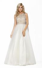 Jolene Collection - 15000 Illusion Bodice A-line Gown