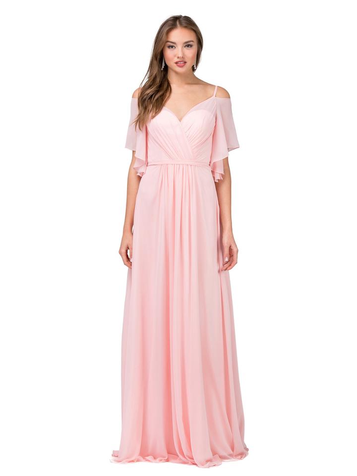 Dancing Queen - Ruched V-neck A-line Dress