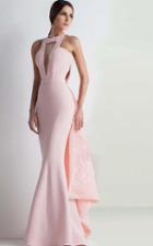 Mnm Couture - Subtle Cut Out Illusion Mermaid Gown G0772