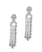 Cz By Kenneth Jay Lane - Cz Fringe Earrings