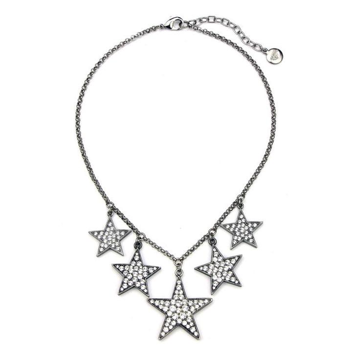 Ben-amun - Rock Star Five Star Crystal Necklace