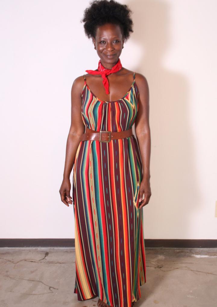 Tysa - Long Perfect Dress In Serape