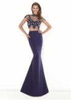Tarik Ediz - Two Piece Trumpet Gown 92816