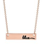 Avanessi - Double Sided Name Plate Necklace
