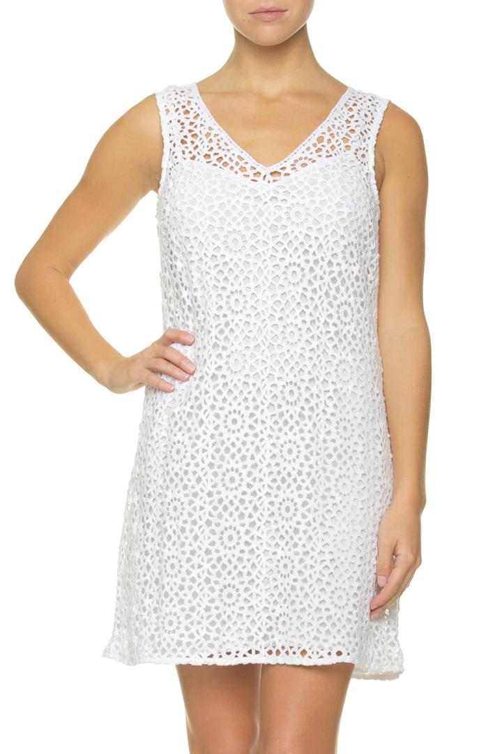 Helen Jon - Sleeveless Dress-white