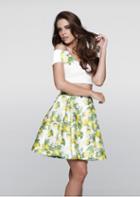 Tarik Ediz - Two-piece Cocktail Dress 50076
