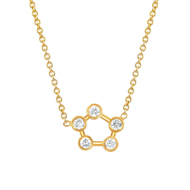 Logan Hollowell - New! Circle Constellation Diamond Necklace