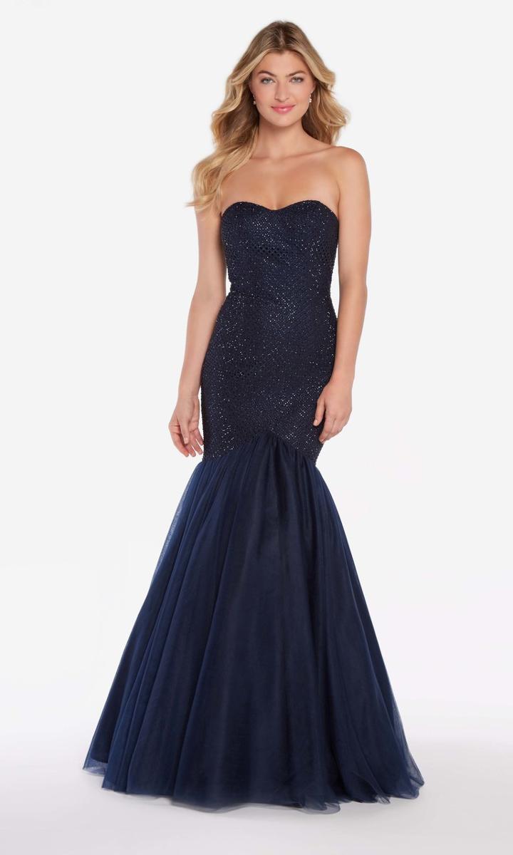 Alyce Paris - 60159 Strapless Diamond Lace Trumpet Gown