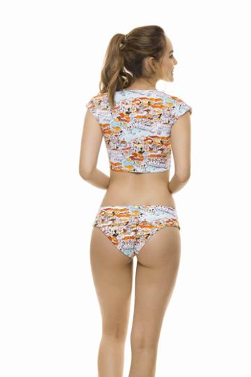 2018 Estivo Swimwear - Wide Waistline Comfortable Bottom 1053/gre/03