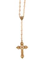 Heather Gardner - Crystal Rosary Necklace