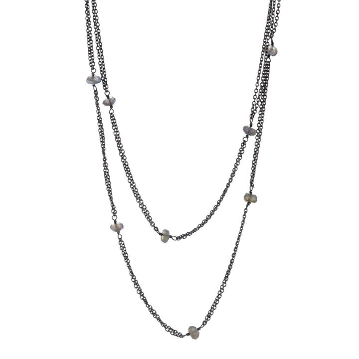Ashley Schenkein Jewelry - Kyoto Gemstone Chain Necklace