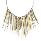 Mabel Chong - Aria Waterfall Necklace In 14k Gold Fill
