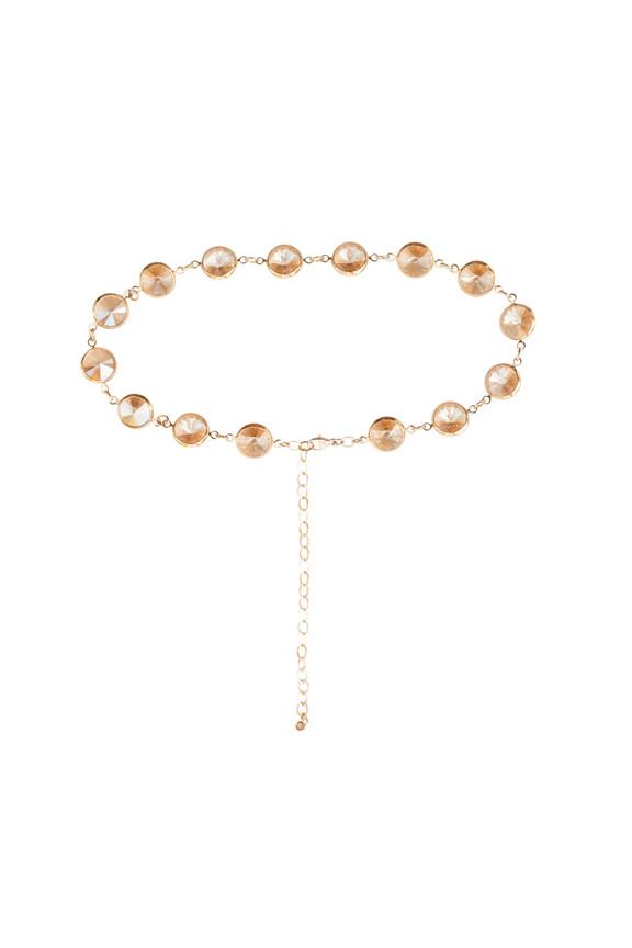 Heather Gardner - Golden Shadow Crystal Choker