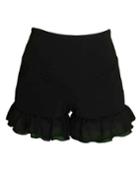 Nicolita Swimwear - Ruffle Shorts In Black