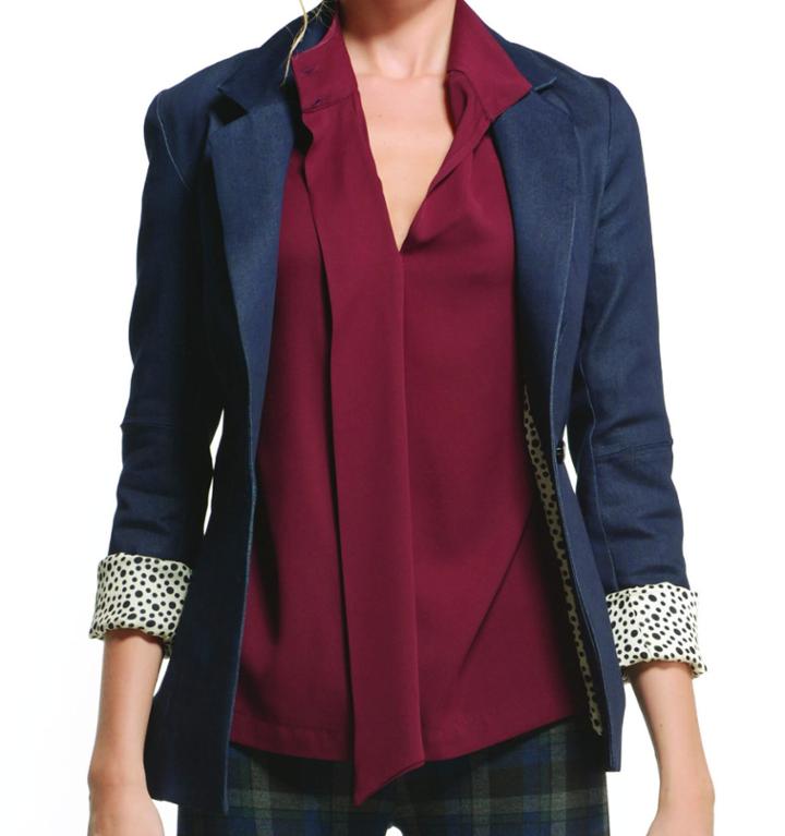 Daniela Corte - Denim Rocker Jacket