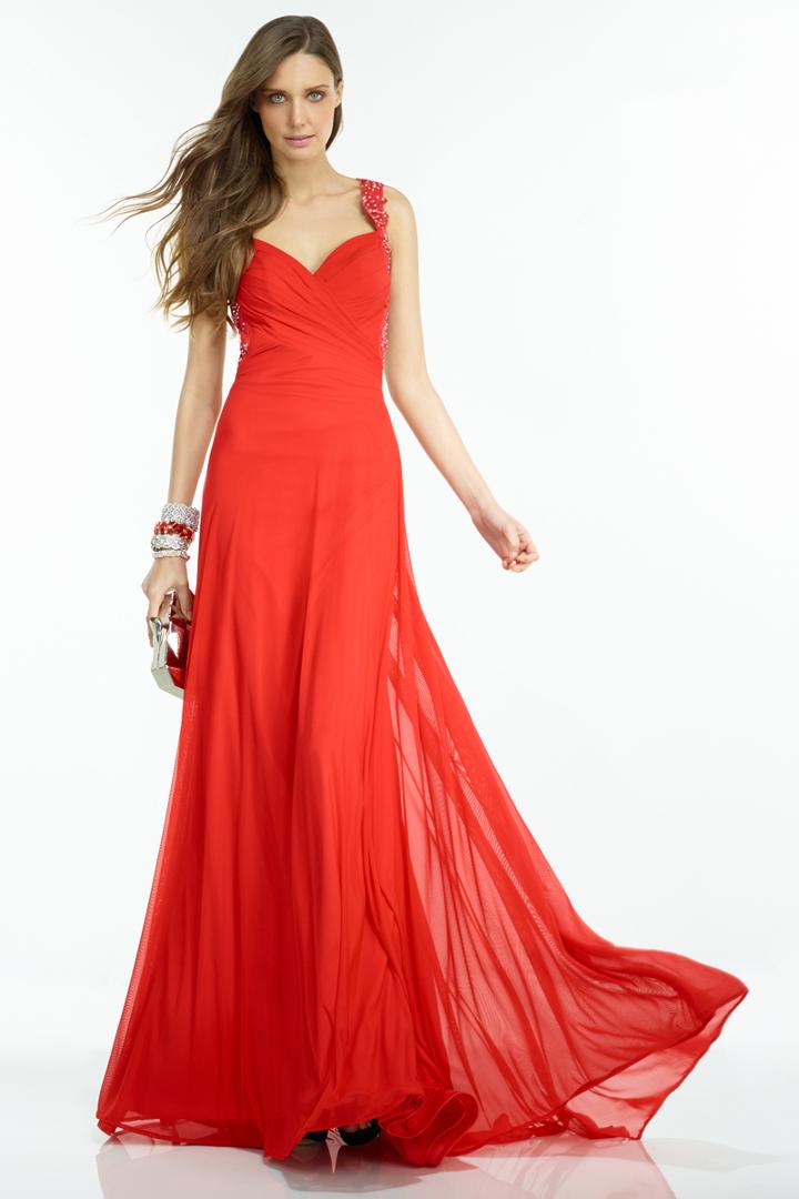 Alyce Paris B'dazzle - 35777 Strappy Lace Ruched Evening Gown