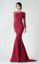 Saiid Kobeisy - Long Sleeve Mermaid Gown 2918