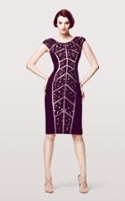 Daymor Couture - 157 Shining Sequined Cutout Bodycon Dress