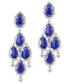 Cz By Kenneth Jay Lane - Vibrant Teardrop Earrings