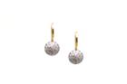 Tresor Collection - Diamond Lente Dangle Earrings In 18k Yg Default Title
