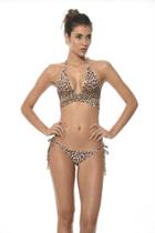 2017 Malai Swimwear - Marine Leopardsy Tie Side Bottom B00261