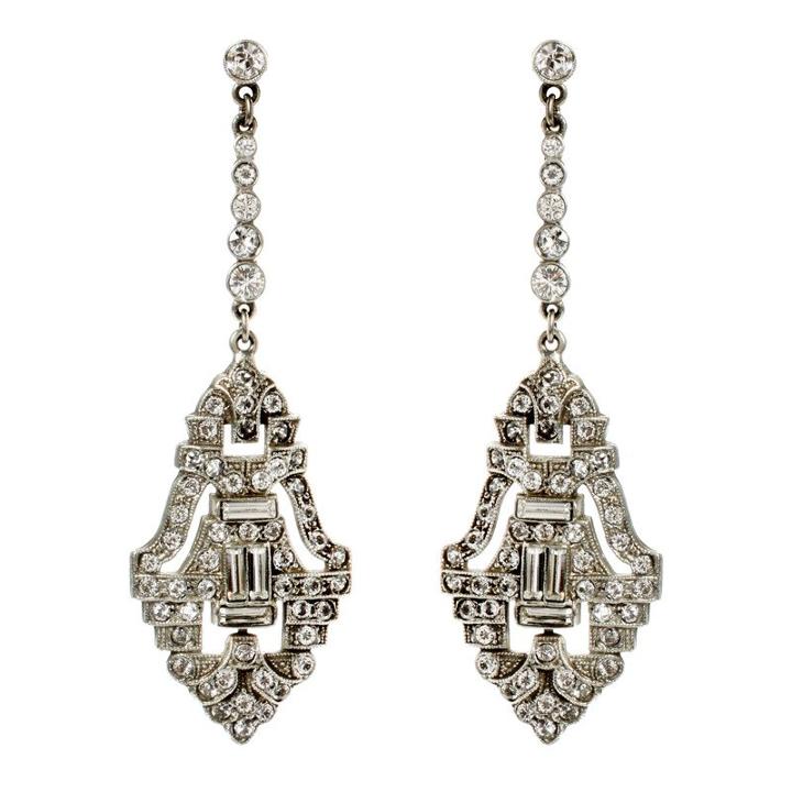 Ben-amun - Belle Epoque Statement Drop Earrings
