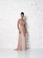 Cameron Blake - V Neck Sleeveless Long Dress 112646