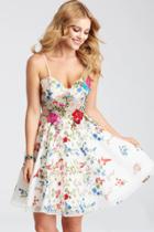 Jovani - Jvn54557 Floral Embroidered Short Dress