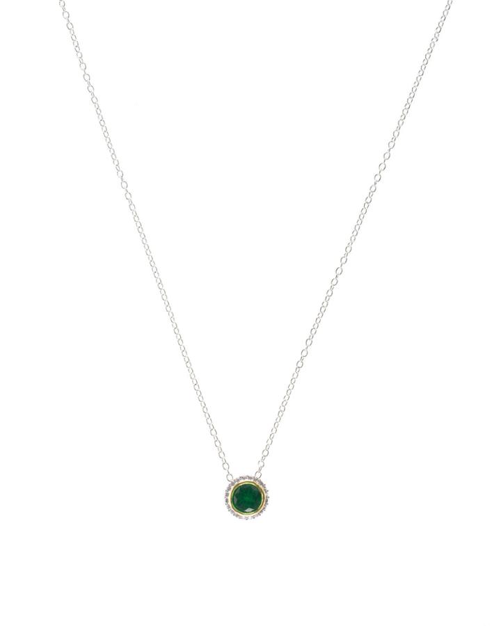 Cz By Kenneth Jay Lane - Birthstone Pendant May