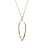 Rachael Ryen - Pave Drop Pendant Mother Of Pearl